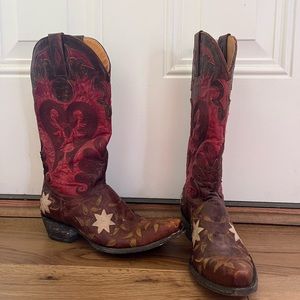 Vintage Old Gringos intricate detailing